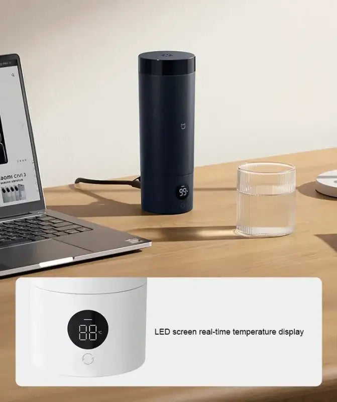 NEW XIAOMI Mijia Portable Boiler Heating Thermos Electric Kettle 350 ml