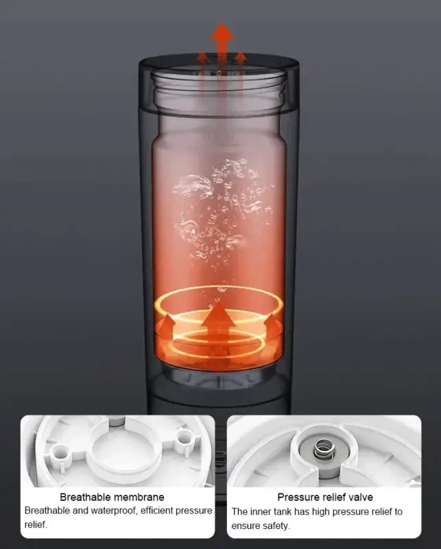 NEW XIAOMI Mijia Portable Boiler Heating Thermos Electric Kettle 350 ml