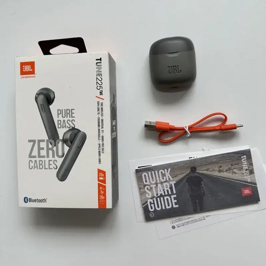 JBL T225 Stereo Earbuds with Mic & Bass Sound | LaurichShop
