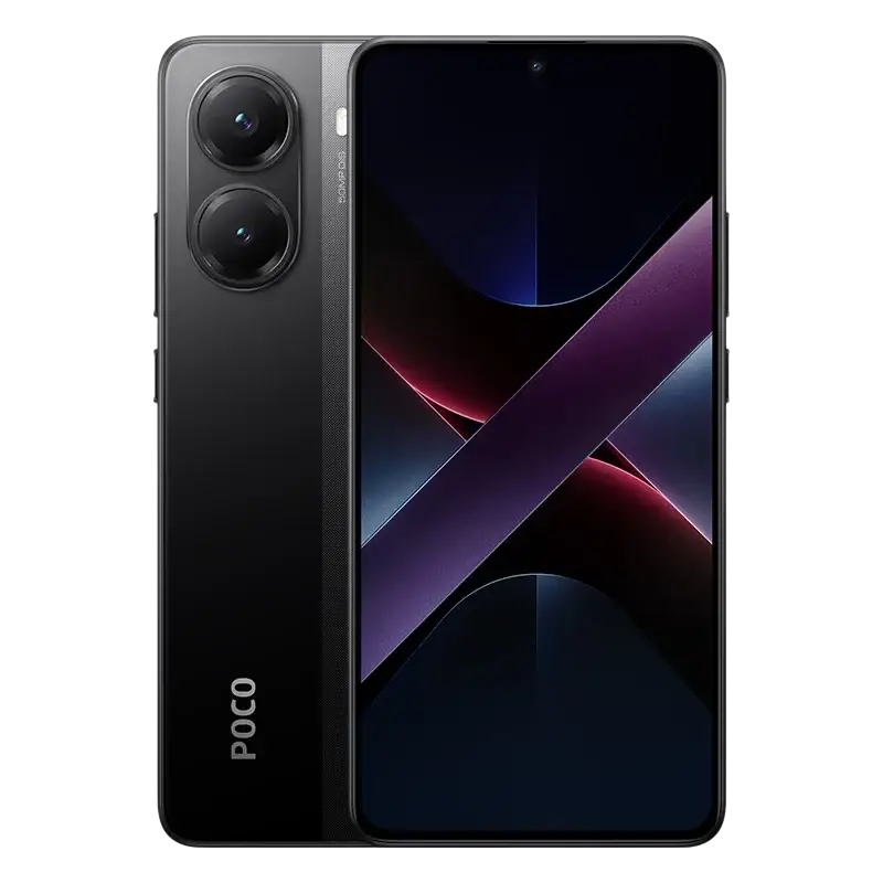 Poco X7 Pro dual SIM smartphone in full screen mode