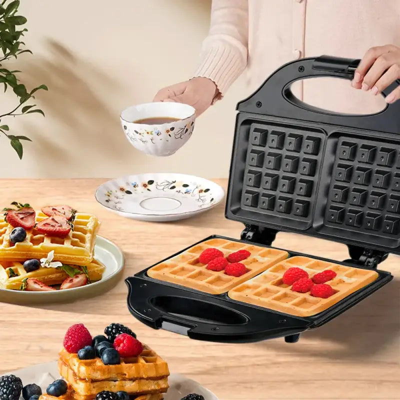 Professional Multifunctional Electric Waffle Maker Cooking Kitchen Appliances - R.207H
