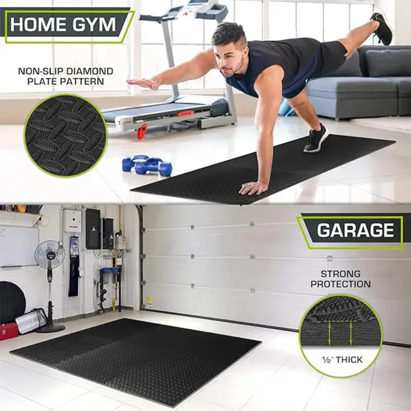 Puzzle Fitness Foam Floor Tiles Mats for Gym.