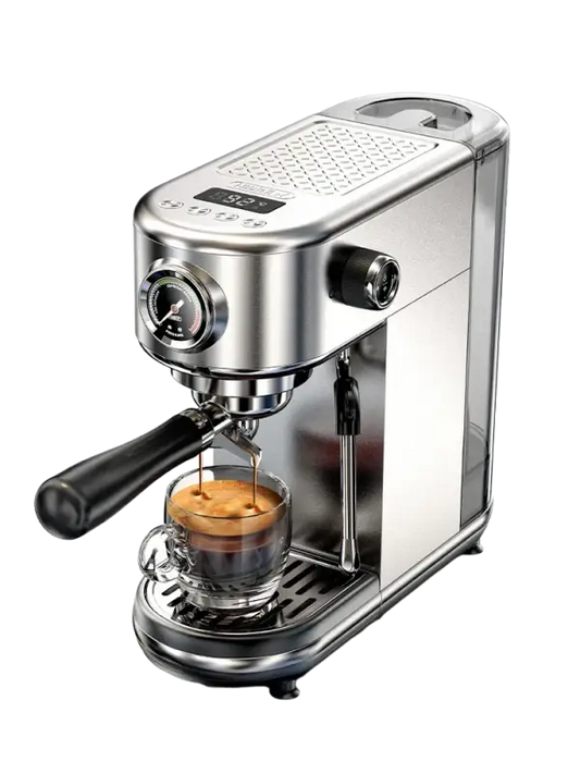 HiBREW 20 Bar Semi Automatic Espresso Coffee Machine Temperature Adjustable