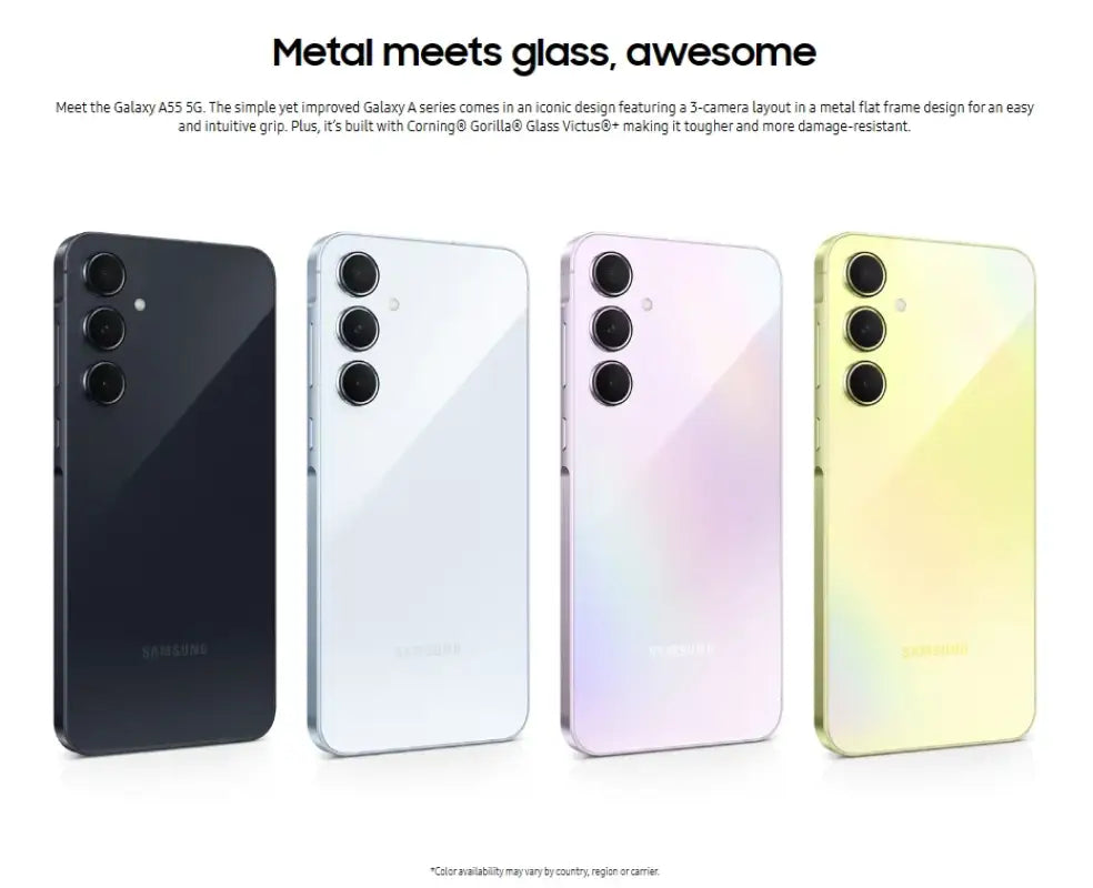 Samsung Galaxy A55 5G Smartphone Exynos 1480 50MP Camera 6.6’’ FHD +