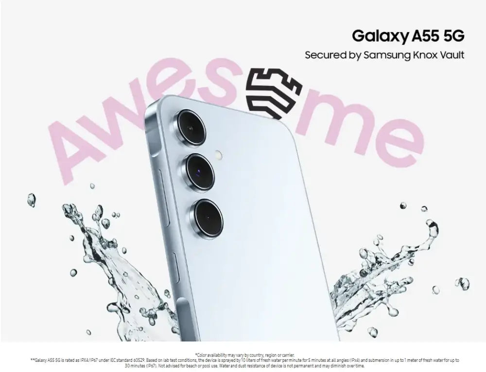 Samsung Galaxy A55 5G Smartphone Exynos 1480 50MP Camera 6.6’’ FHD +