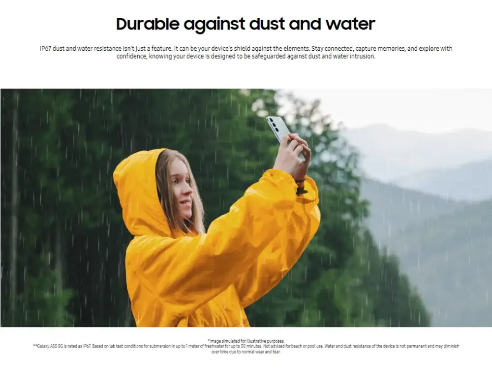 Samsung Galaxy A55 5G Smartphone Exynos 1480 50MP Camera 6.6’’ FHD +