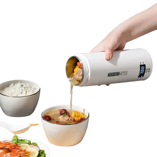 Portable Electric Kettles Tea Coffee Kettle Tea Coffee Kettle Travel Boil Water Stewable Keep Warm Smart Temperature Control - laurichshop