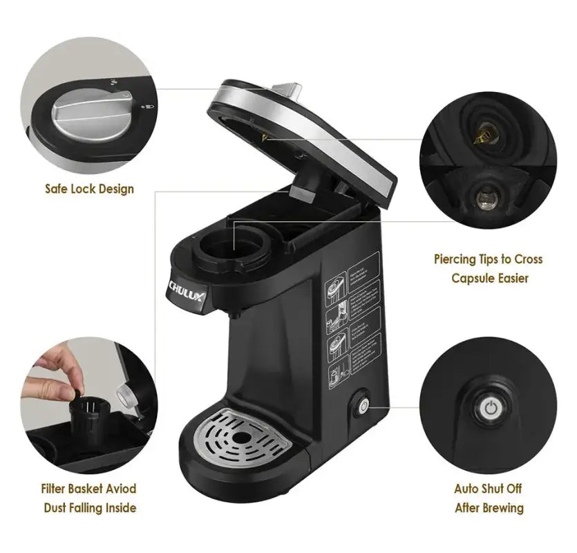 Super automatic Portable K-Cup Coffee Machine Maker Espresso