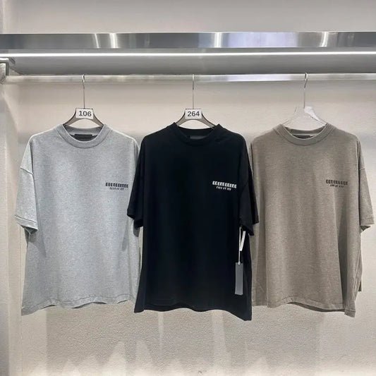 Tees Hiphop Streetwear Oversized Short Sleeve Cotton Tshirt For Men laurichshop