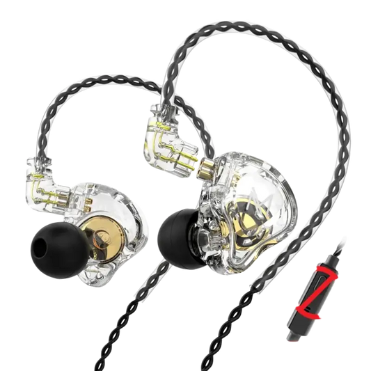 TRN MT1 In Ear Earphone Dynamic DJ Monitor - laurichshop