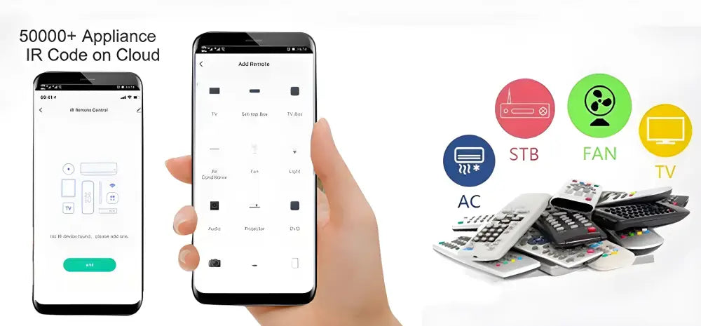 Tuya WiFi Smart IR Remote Control Smart Life APP Replace TV DVD AUD - S18