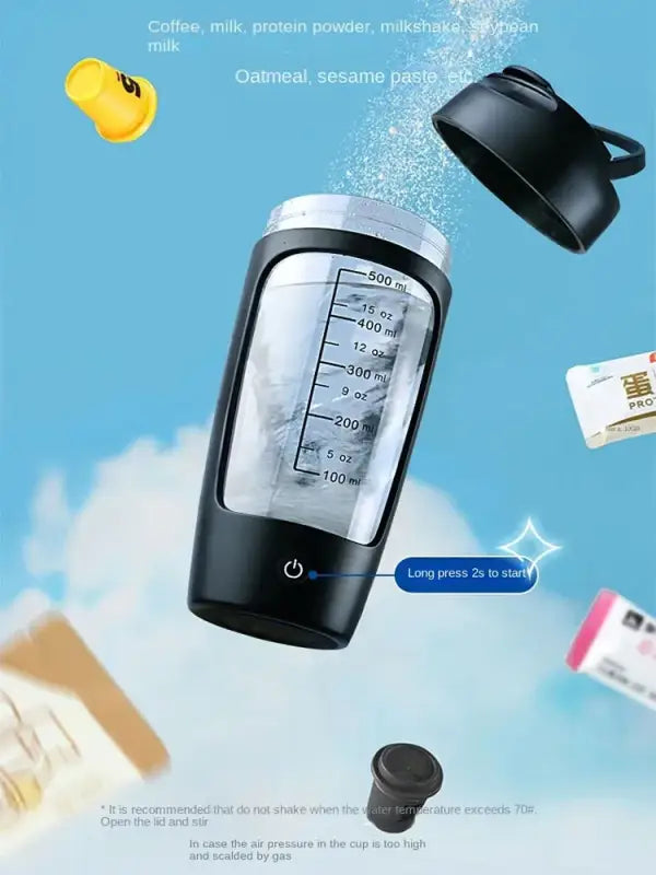 USB Electric Portable Protein Shaker Multipurpose Rechargeable Blender Cup