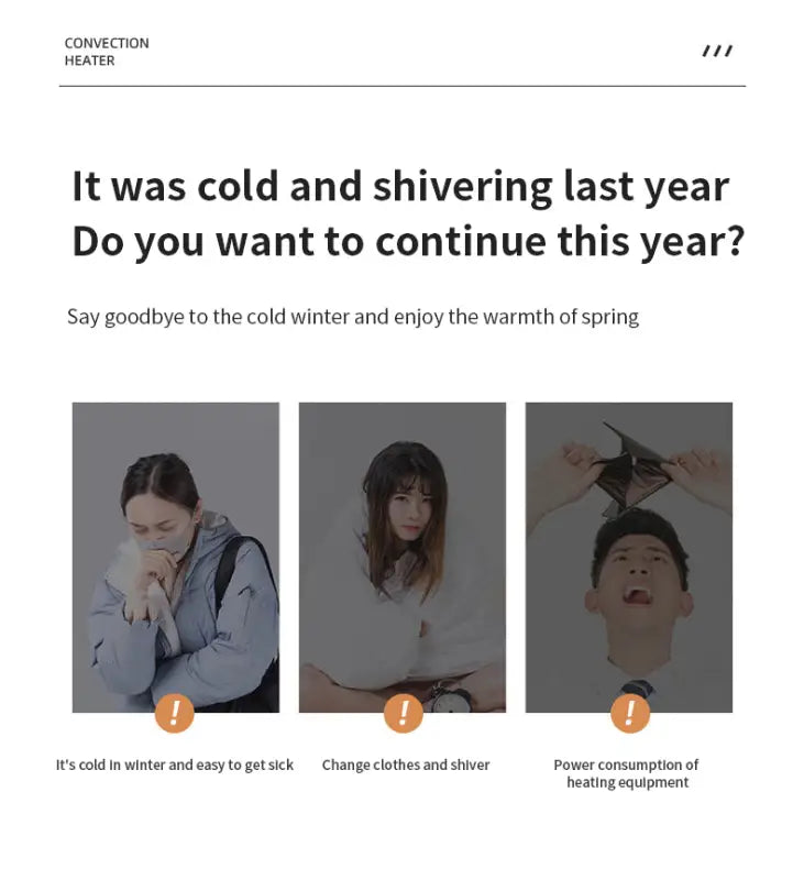 Winter 1800w Portable Oscillating Space Heater Remote Control MiniElectric Fan