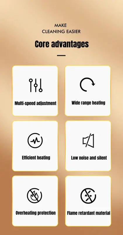 Winter Warmer Household Desktop Electric Heater Fan