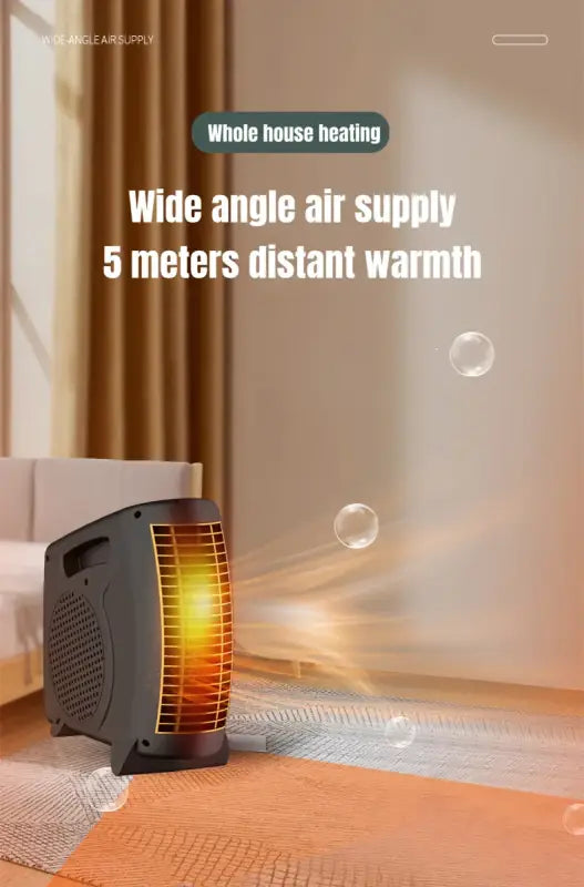 Winter Warmer Household Desktop Electric Heater Fan