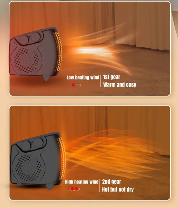 Winter Warmer Household Desktop Electric Heater Fan