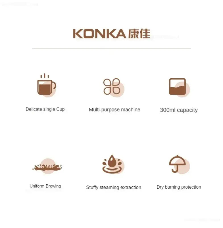 Xiaomi Automatic Multi function Portable Mini 300 ML Coffee Machine