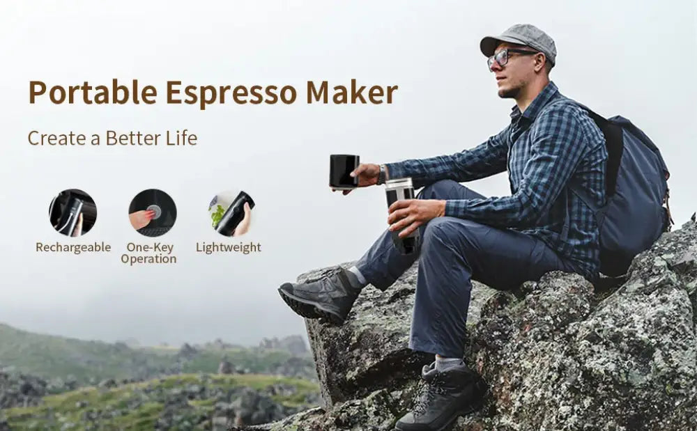 Xiaomi New Electric Brewer Portable Coffee Machine - black