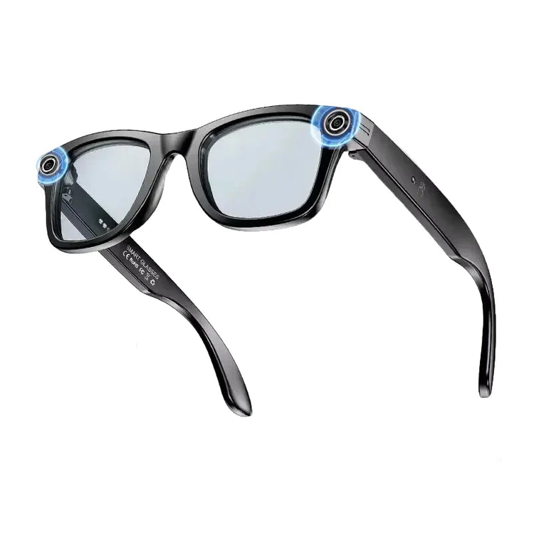 Smart glasses with bluetooth, camera and voice assistant technology