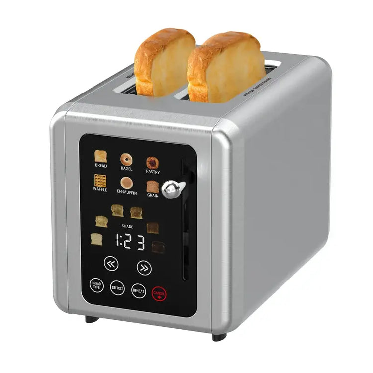 4 slice toaster machine family size bread toaster appliance