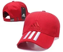 Adidas snap back cap featuring embroidered 3-stripes logo