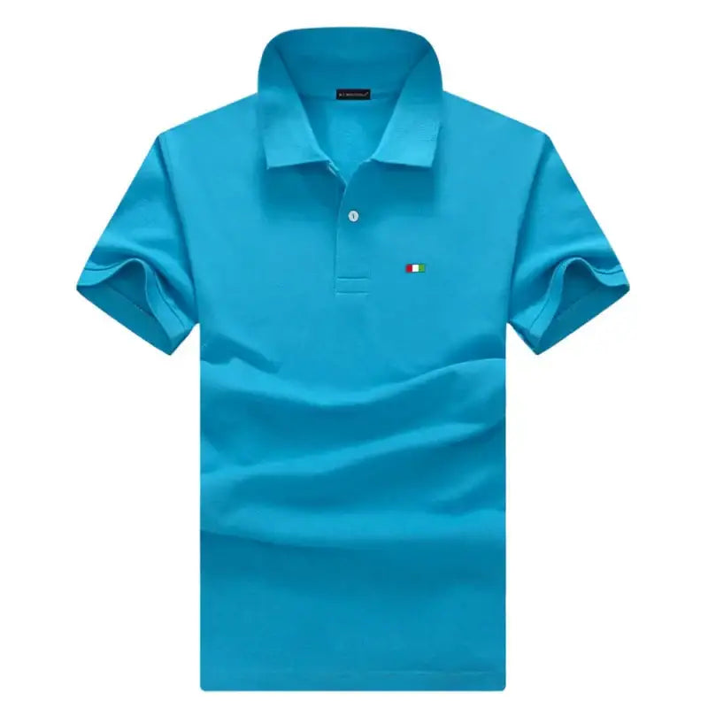 100% Cotton High Quality Men's Polo Summer Casual Short Sleeve Shirt