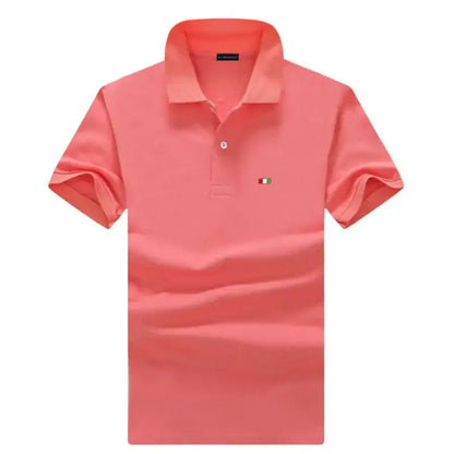 100% Cotton High Quality Men's Polo Summer Casual Short Sleeve Shirt