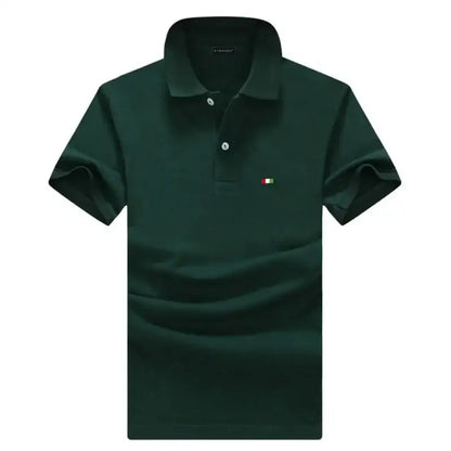 100% Cotton High Quality Men's Polo Summer Casual Short Sleeve Shirt