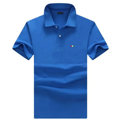 100% Cotton High Quality Men's Polo Summer Casual Short Sleeve Shirt