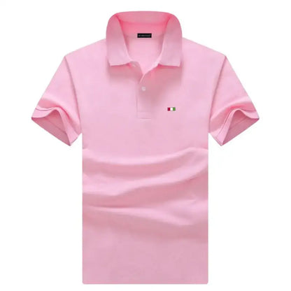 100% Cotton High Quality Men's Polo Summer Casual Short Sleeve Shirt