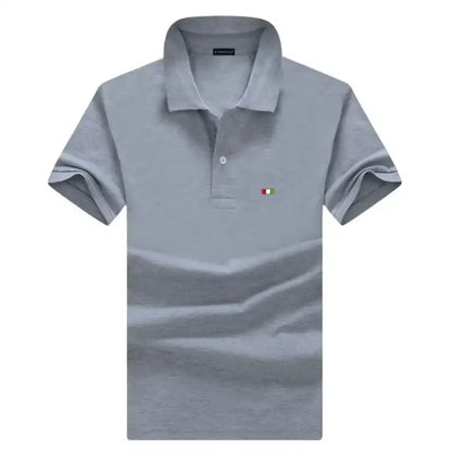 100% Cotton High Quality Men's Polo Summer Casual Short Sleeve Shirt