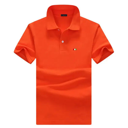 100% Cotton High Quality Men's Polo Summer Casual Short Sleeve Shirt