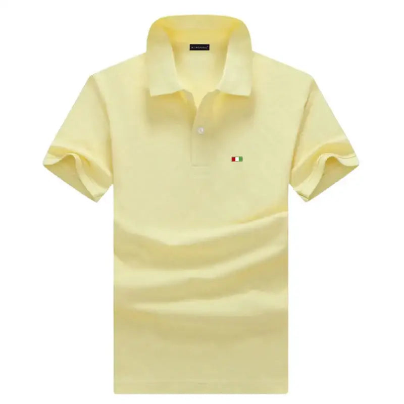 100% Cotton High Quality Men's Polo Summer Casual Short Sleeve Shirt