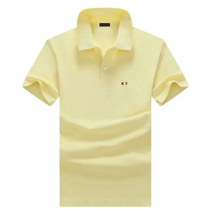 100% Cotton High Quality Men's Polo Summer Casual Short Sleeve Shirt
