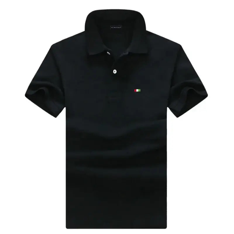 100% Cotton High Quality Men's Polo Summer Casual Short Sleeve Shirt