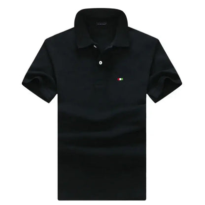 100% Cotton High Quality Men's Polo Summer Casual Short Sleeve Shirt