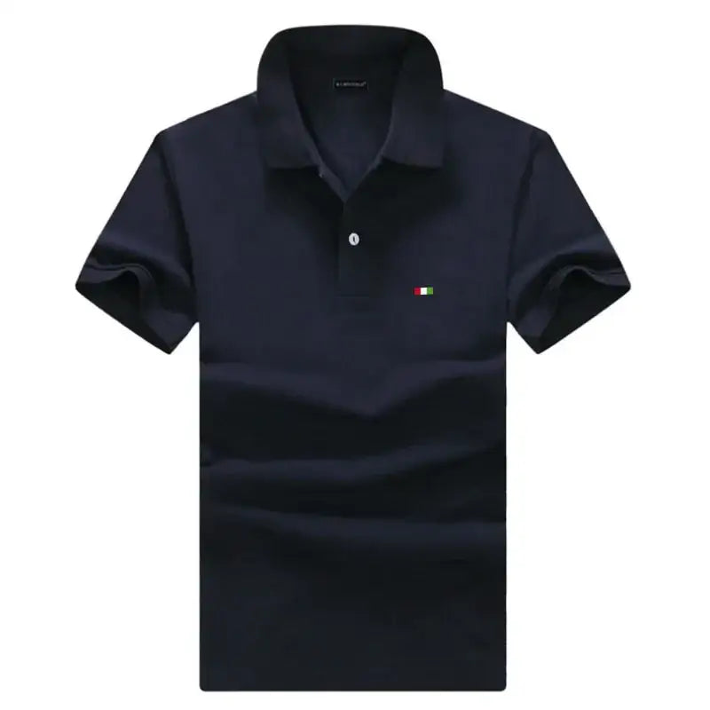 100% Cotton High Quality Men's Polo Summer Casual Short Sleeve Shirt