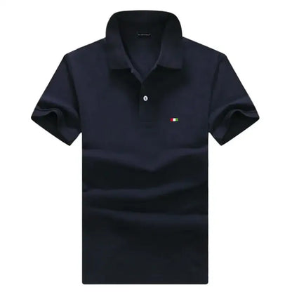 100% Cotton High Quality Men's Polo Summer Casual Short Sleeve Shirt