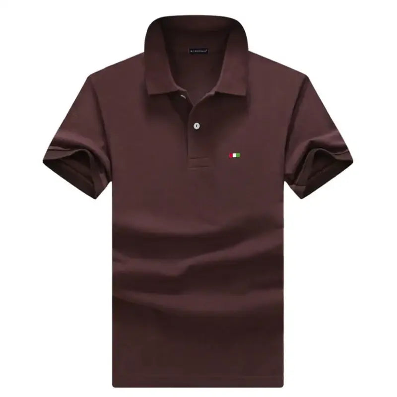 100% Cotton High Quality Men's Polo Summer Casual Short Sleeve Shirt