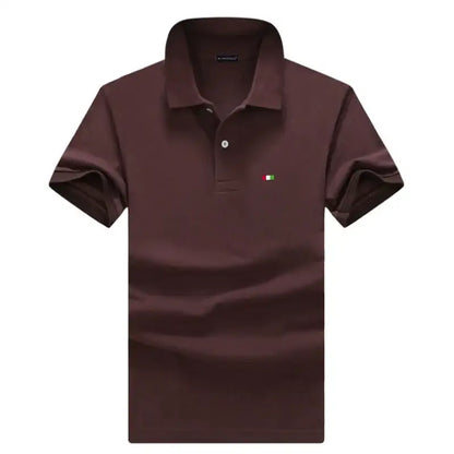 100% Cotton High Quality Men's Polo Summer Casual Short Sleeve Shirt