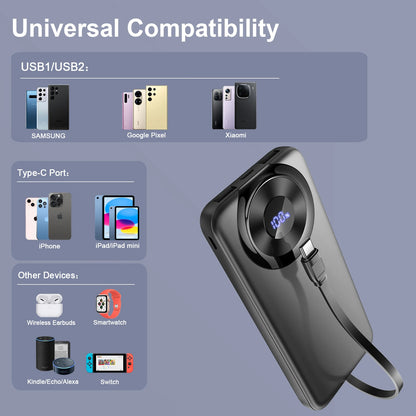 compact power bank for smartphones and accessories
