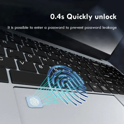 fingerprint laptop for secure login and office use