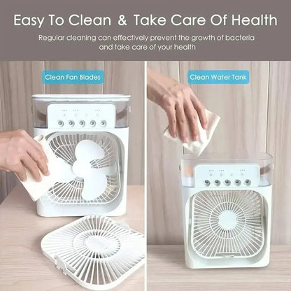 3 In 1 Portable Humidifier Air Conditioner Household Fan