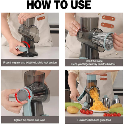multifunctional vegetable slicer and nut grinder tool