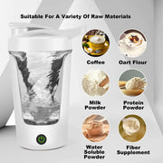 350ml Electric Mixing Cup Portable Protein Powder Shaker Bottle Mixer For Travel Home Office Kitchen Tools