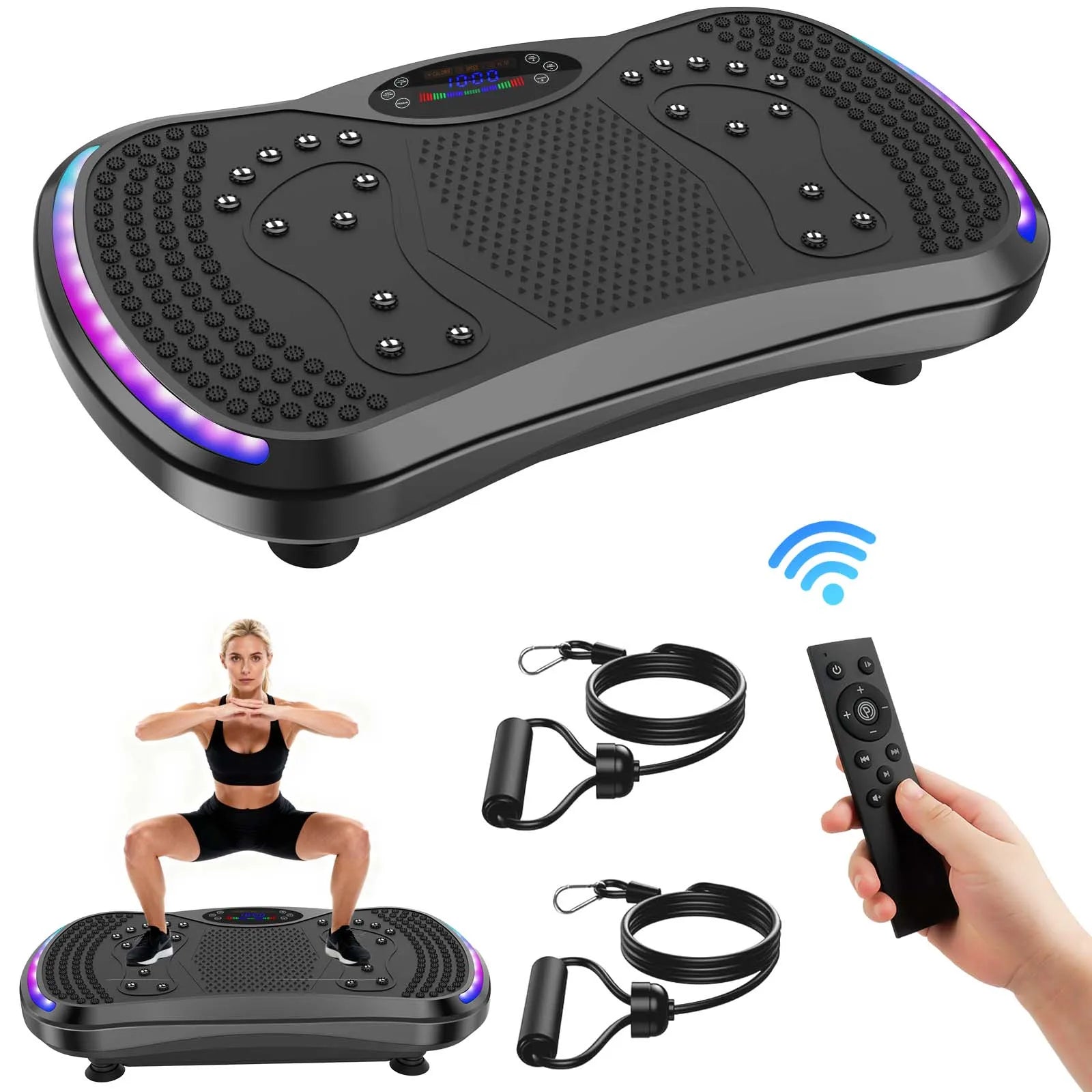 portable vibration fitness machine for daily training