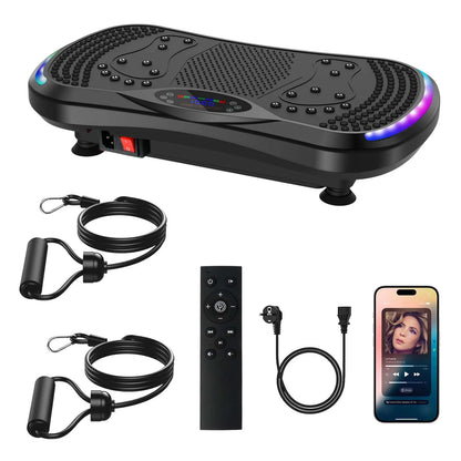 high capacity vibration plate 200kg anti slip workout platform
