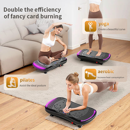 anti slip vibration plate for muscle toning and fat burning