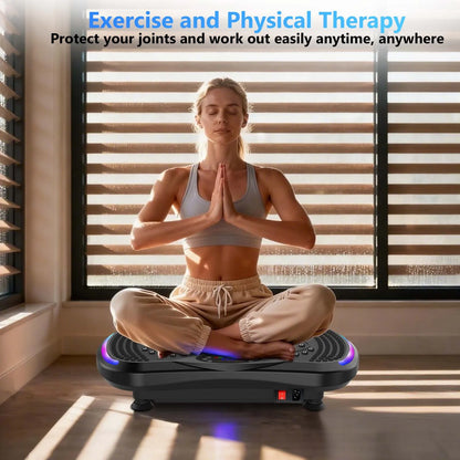 weight loss vibration machine with remote control and Bluetooth
