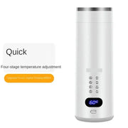 400 ml Portable Smart Electric Hot Water Cup With Digital Display